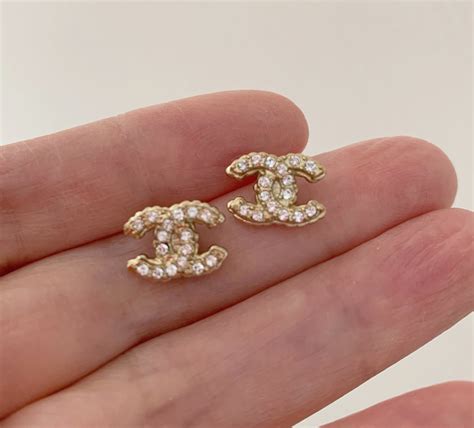 chanel aretes|Chanel cc earrings price list.